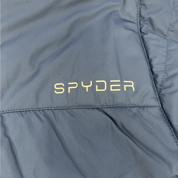 Spyder Glissade Insulated Jacket Abyss Volcano 2023 Dwr Primaloft Black Sz Small - Picture 8 of 8